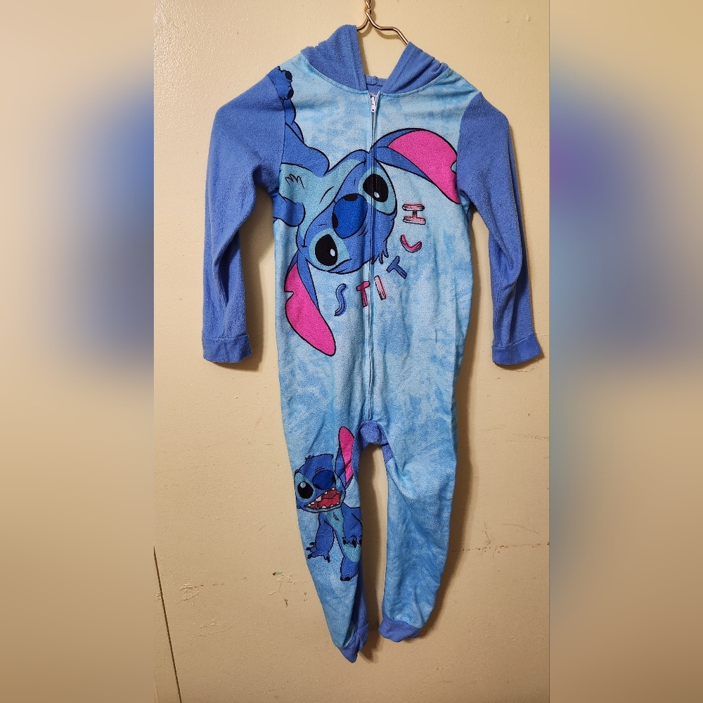 Disney Stitch Blue Kids One Piece